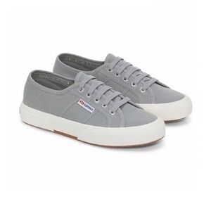 Superga 2770  Cuto Classic Grey & White Sneakers